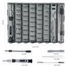 Kingsdun 126-piece Cylindrical Screwdriver Set