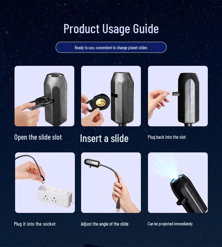 Проектор «Звездное небо»: Креативный ночник для спален