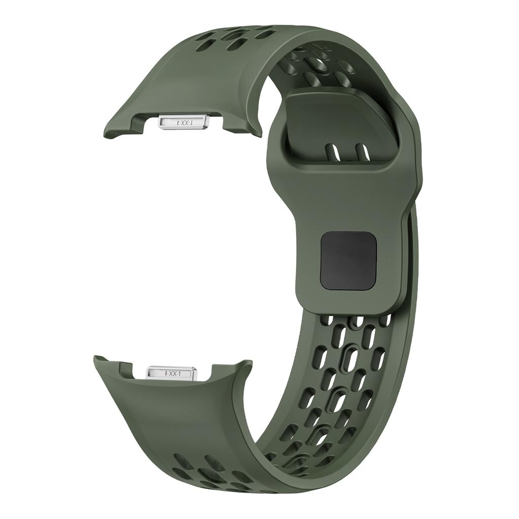 Replacement Band for Samsung Galaxy Watch8 44mm/40mm/Watch8 Classic 46mm Holes Design Silicone Watch Strap