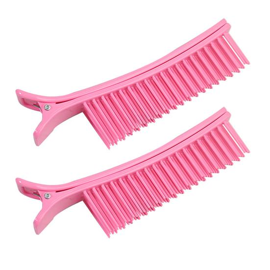 1/2/3/4Pcs Hair Sectioning Grip Clips Professional Hair Stylist Clip Hair Parting Comb Clips for Salon Hair Cutting Coloring