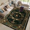 European Flower Carpets for Living Room Plant Pattern Decoration Carpet Home Sofa Area Foot Mat Bedroom Non-slip Soft Large Rugs