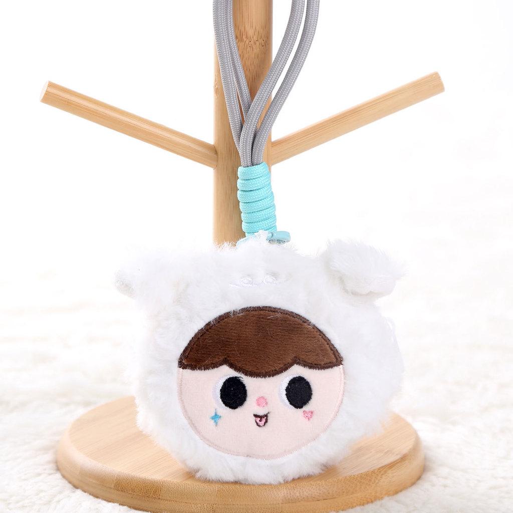 Плюшевый брелок для малыша Три с дизайном слона, медведя, кролика, животного для девочек в подарок и для коллекционеров