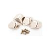 Parts Pure Vintage Mount Amplifier Nickel 2-Screw Corners, (4),
