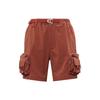 ACG Series Embroidered Logo Drawstring Waterproof Multi-Pocket Casual Shorts Men Bottoms Stone-Red DH8348-670