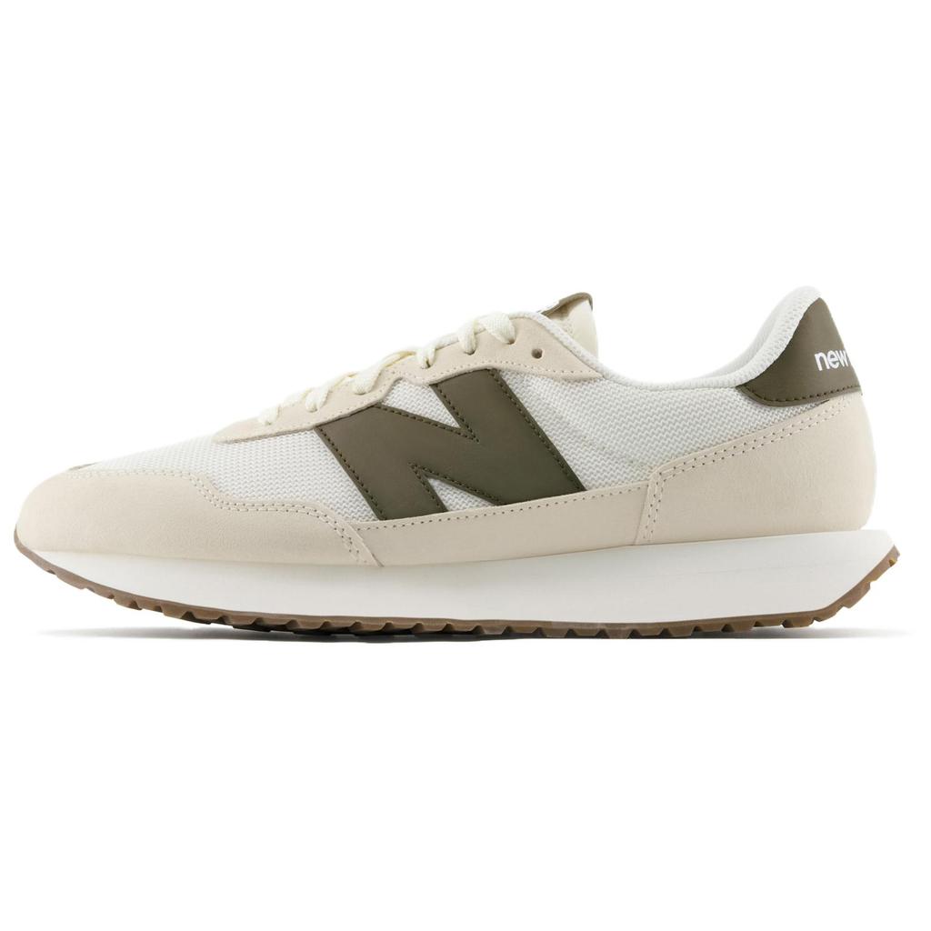 New Balance Nb 237 Comfortable Fashion Durable Low-Top Lifestyle Casual Shoes Unisex Casual Shoes Off-White MS237WM