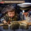 10 шт. Мини Пиратский Сундук с Сокровищами Винтажный Реалистичный Миниатюрный Сундучок для Драгоценностей Игрушка Модель Тематическая Вечеринка Украшение Детский Подарок