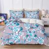 Plant Cute Flowers Duvet Cover Floral Home Pillowcase Set Adult Bedroom 203X228Cm Size Children Comforter Bedding