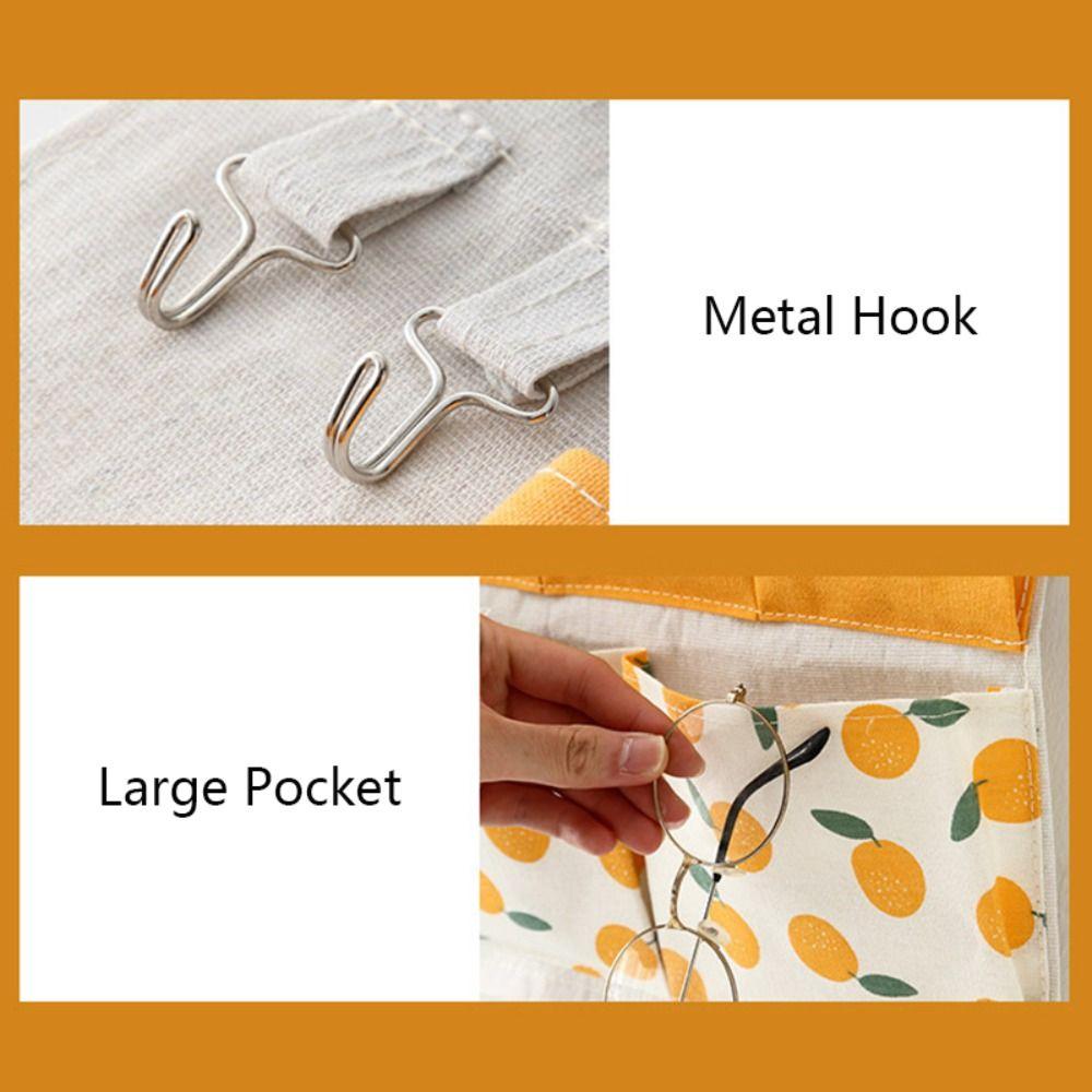 Множество карманов, подвесная сумка, настенные сумки для хранения всякой всячины, прикроватный органайзер для общежития