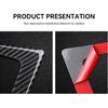 Car Gear Shift Panel Sticker Decal Carbon Fiber Trim fits for BMW F30 F31 F34 3GT F32 F33 F36 2012- Accessories - 330e NOT FIT (Black)