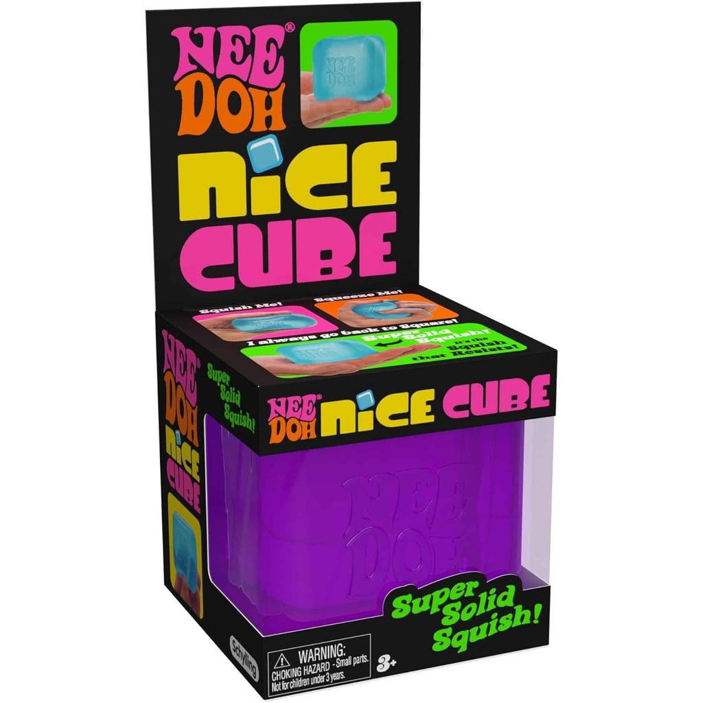 Cube -Sensory Squeeze Toy with Super Solid Squish - 2.25" Cube
