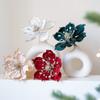 1PC Magnolia Christmas Tree Decoration Flower Party Gathering Festival Home Atmosphere Flower Arrangement Ornaments High-end Christmas Decoration