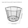 Metal Wire Golf Ball Holder Premium Lightweight Bucket Basket Container for