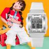 Kids Electronic Watch Waterproof Sports Children Watch Glow Multi Function Digital Watch Seven Colors Light Gift Student
