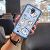 Cute Silicone Phone Case For Samsung Galaxy S4/I9500 Durable Anti-dust TPU Dirt-resistant Cartoon Back Cover Shockproof