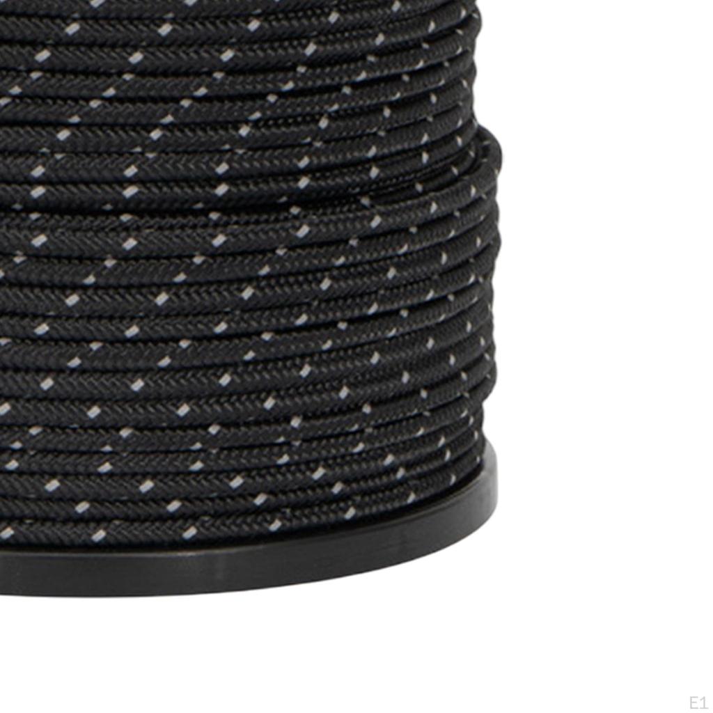 4 мм светоотражающий паракордовый трос для палатки, парашютный шнур для кемпинга - 55 ярдов