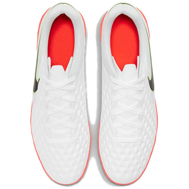 Nike Legend 8 Club TF Turf 'Gray Orange' Training Soccer Shoes AT6109-106