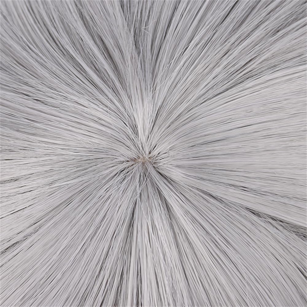 Sizuuenn Haikyu!! Kita Shinsuke Wig, Heat-Resistant, Cosplay Wig with Net, Perfect for Events, School Festivals, Cultural Festivals, and Photo Shoots