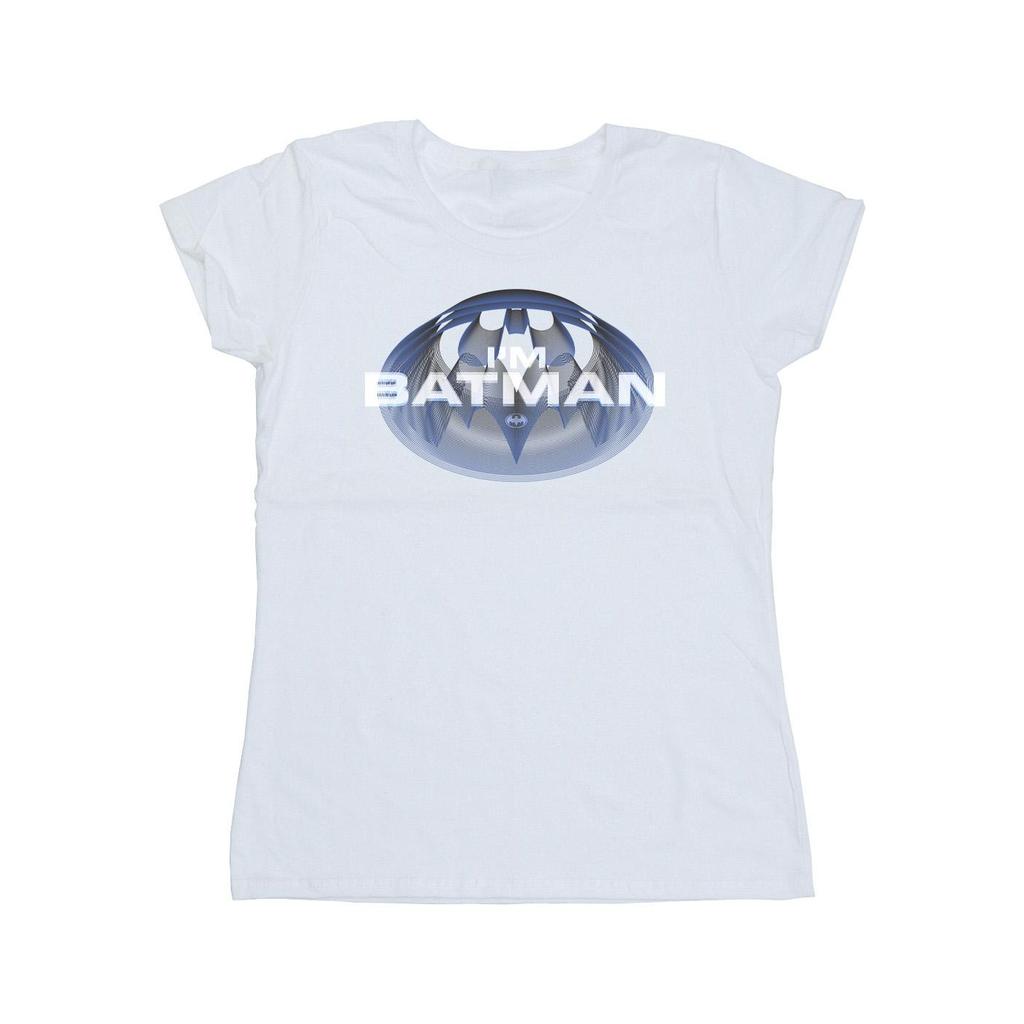 DC Comics Womens/Ladies The Flash I´m Batman Cotton T-Shirt