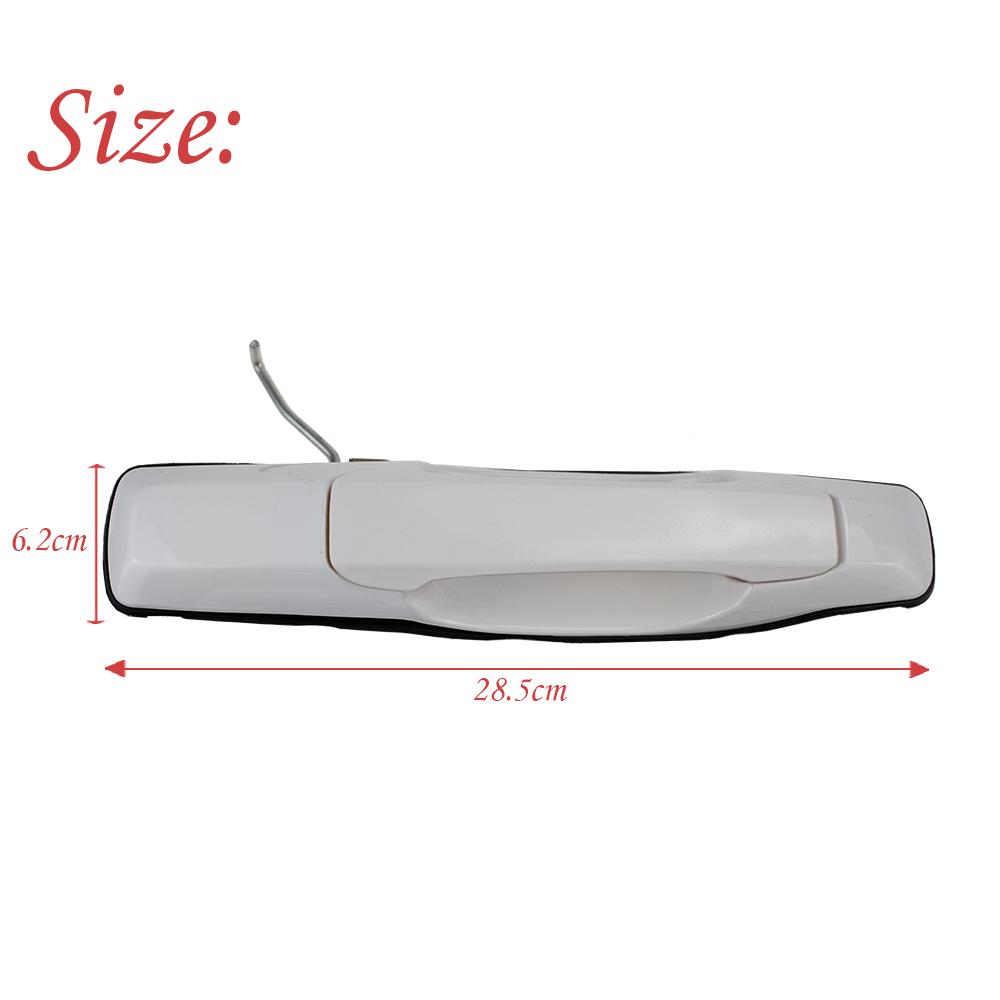 Наружная ручка белой краски, фиксатор открытой передней и задней боковой двери для Nissan Serena MK II C24