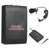 Portable Speech Speaker Clip Mic System Lavalier Lapel Wireless Microphone FM Transmitter Receiver