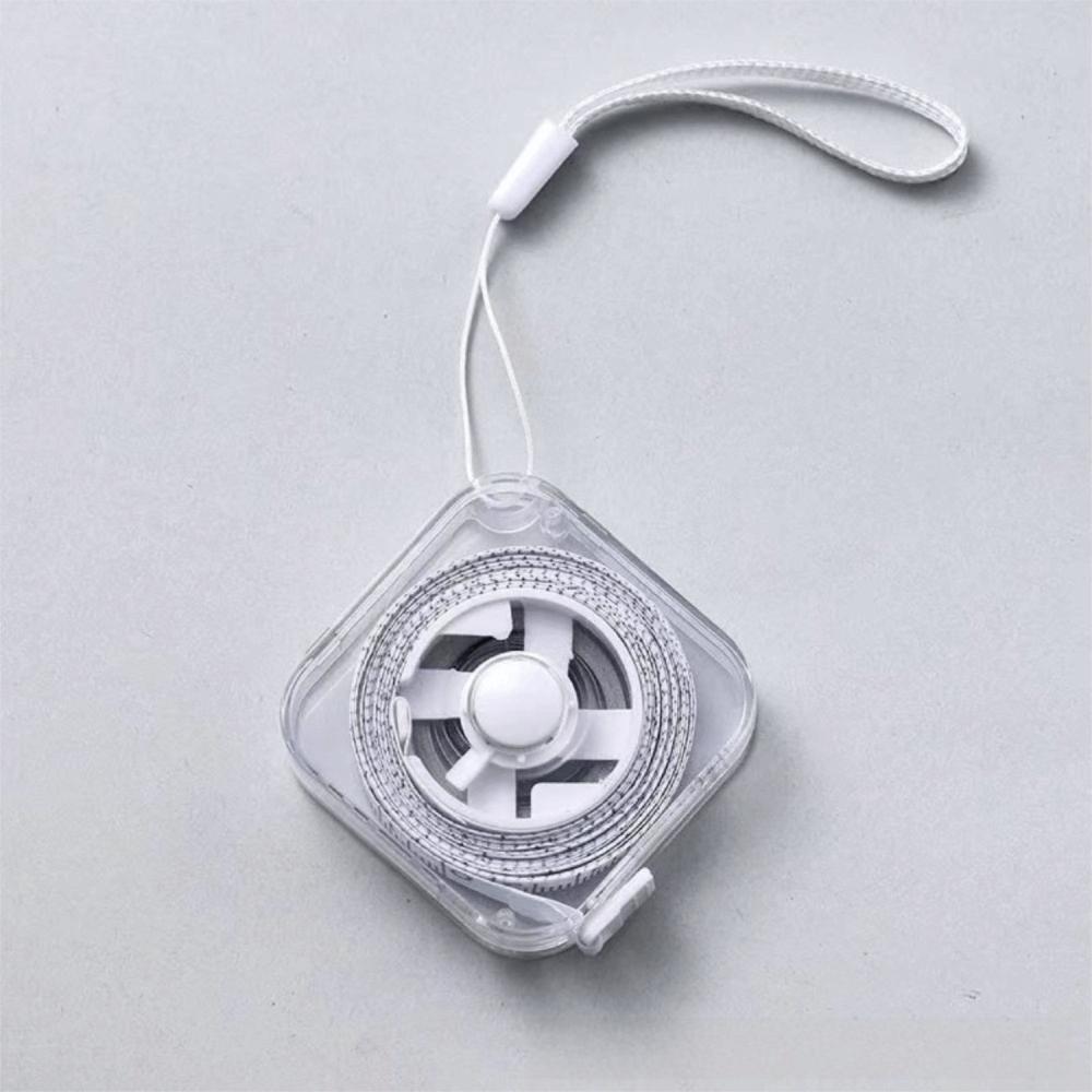 Mini Size Soft Tape Measure 2M Length Measuring Tape Portable Retractable Ruler Home Use