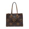 [Б/У] Onthego MM 'Коричневый Giant Monogram/Коричневый Monogram Reverse Canvas' - Очень хорошее состояние #P951B9