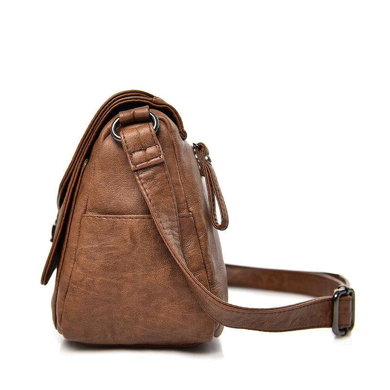 Brand High Quality Leather Handbags Crossbody Woman Messenger Bags