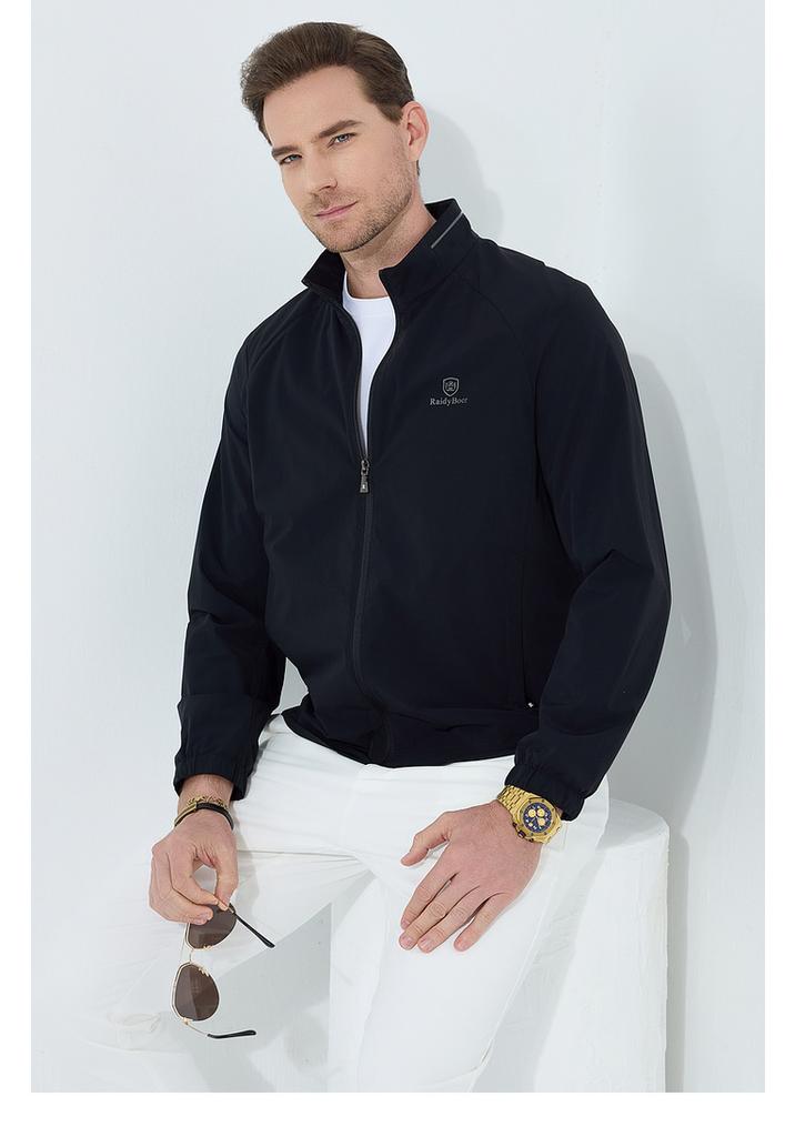 Men's Spring 2025 Thin Outdoor Sports Hot Stamping Jacket