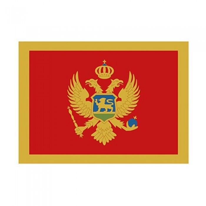 Принт одежды Флаг Черногории