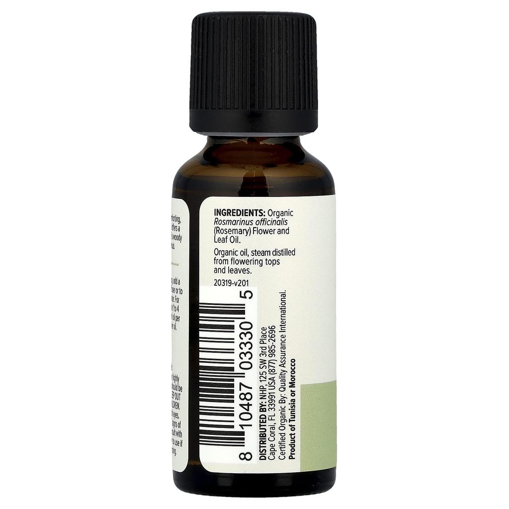 Dr. Mercola Organic Essential Oil, Rosemary, 30 Ml (1 Fl Oz)