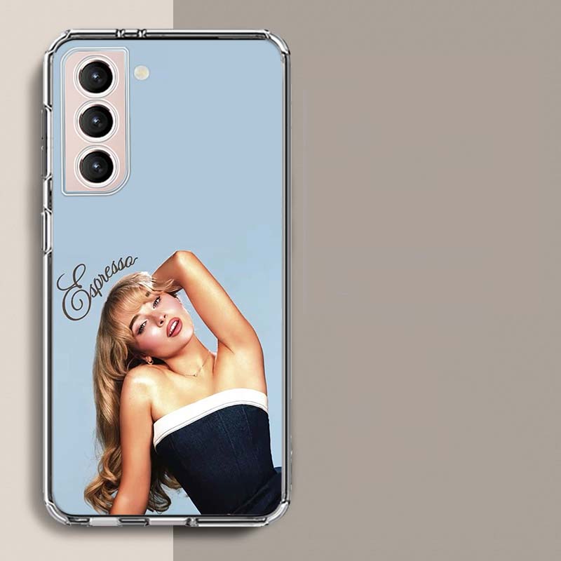 Singer S-Sabrina Carpenter Phone Case For Samsung A16 A26 A36 A56 A17 A15 A25 A35 A55 A14 A24 A34 A54 A04S A05S Galaxy Note 20 1