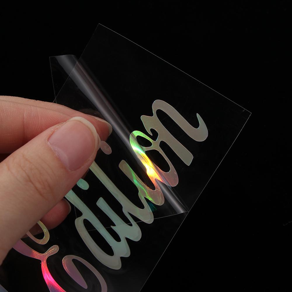 Creative Laser Auto Decal Reflective Waterproof Limited Edition Car Stickers Auto-styling Window