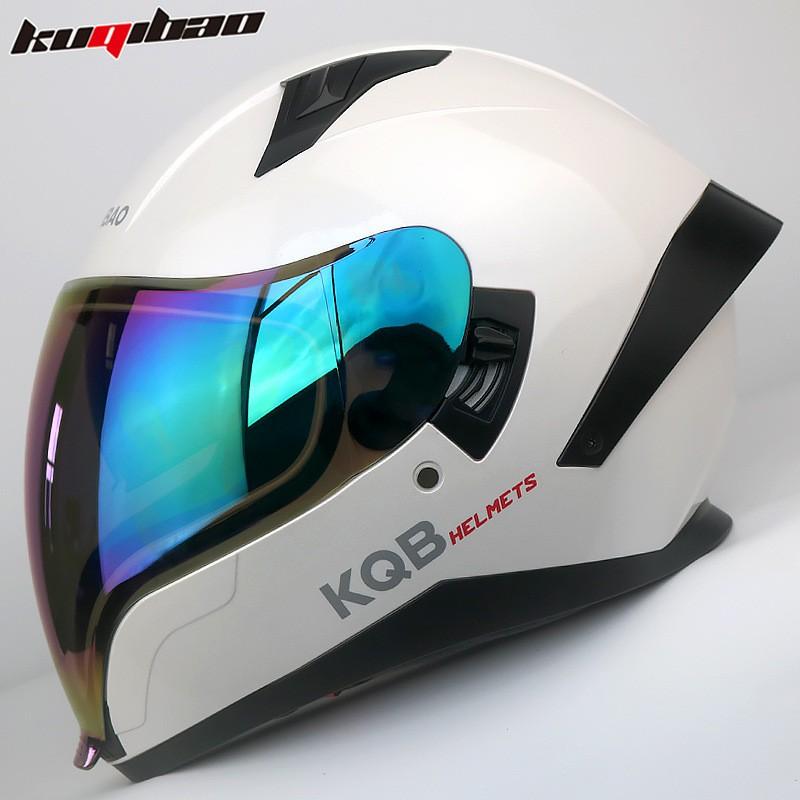 Full Face Motorcycle Helmet Dual Visor 3C Certified Lightweight All With Bluetooth Intercom