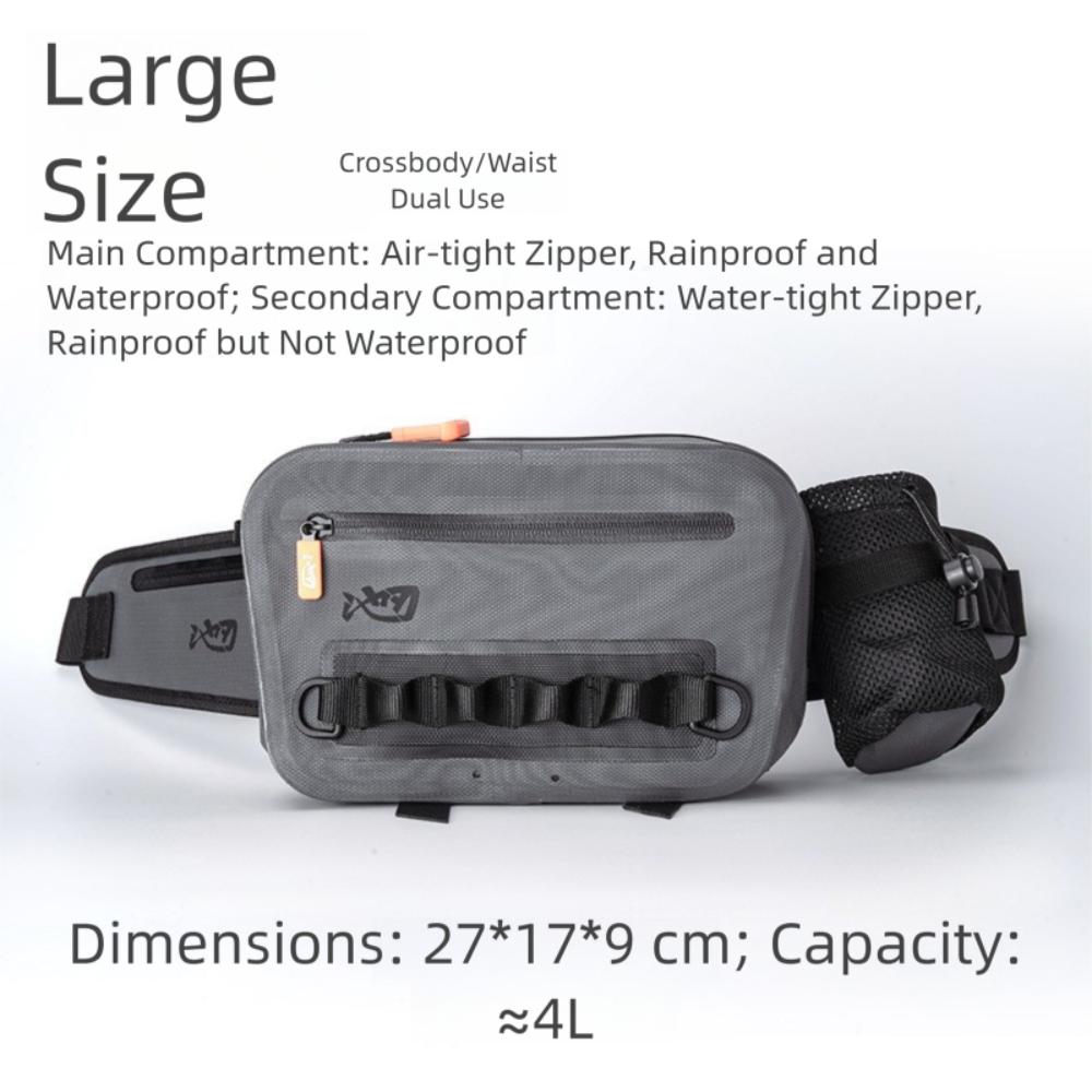 Storage Accessories Fishing Tackle Bag Fishing Lures Outdoor Waist Pack Box Waterproof Bag Storage
