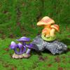New Mushroom Ornaments Moss Micro-scape Ornaments Desktop Resin Handicraft Small Ornaments Home Graden Decoration Supplies