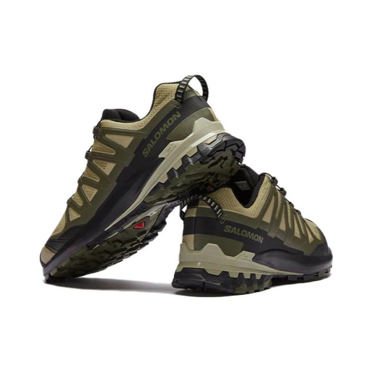 SALOMON XA Pro 3D V9 GORE-TEX Водонепроницаемые Походные Ботинки Мужские Походные Ботинки Сухой Травы Зеленый 472773