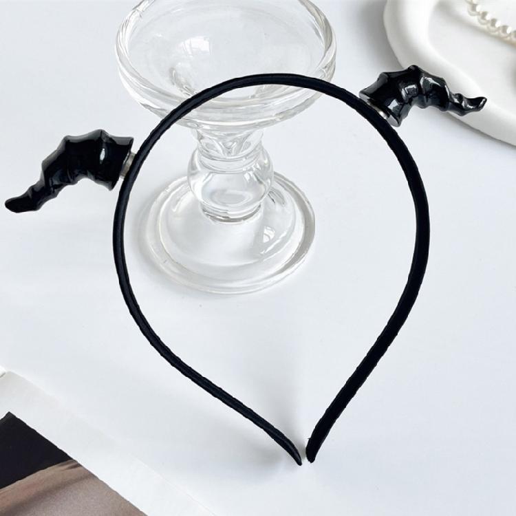 Detachable Devil Horn Hairband For Kids Adult Halloween Costume Parties RolePlay Theme Event Anime Hair Decoration