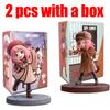 15 см Аниме Аня Форджер Фигурка Gekijouban Spy × Family Code White Kawaii Милая Модель Игрушка Подарок Набор для Коллекционирования Игрушка Фигурка Действия