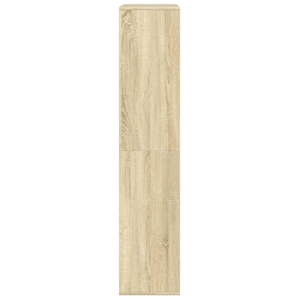 Vidaxl Regał, Dąb Sonoma, 100X33X155,5 Cm, Materiał Drewnopochodny