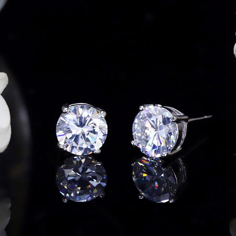 WWJ 3 пары классических градиентных серег круглой огранки с кубическим цирконием для женщин, высокое качество, ювелирные изделия на каждый день, подарок