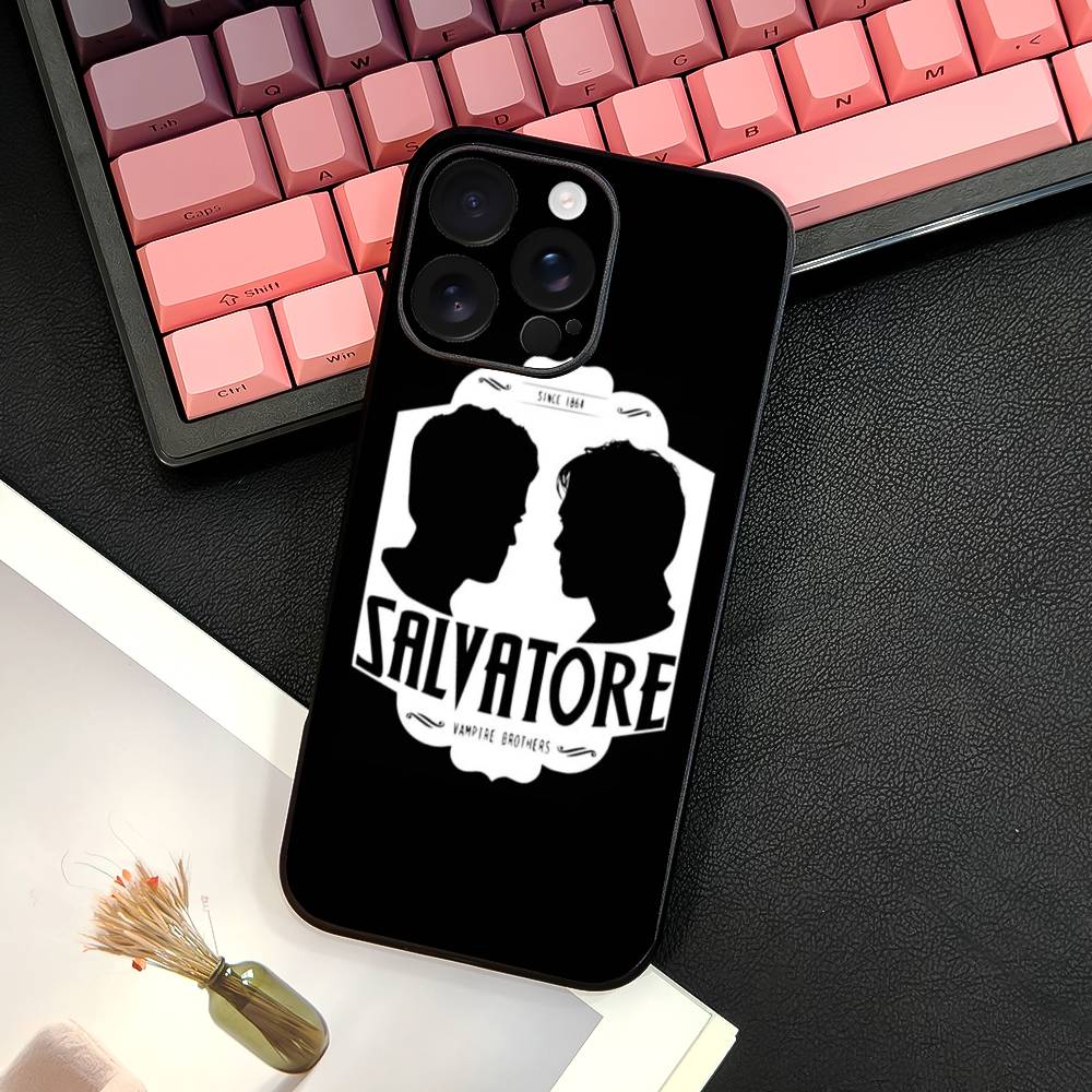 Горячий Чехол Для Телефона The V-Vampires D-Diaries Для IPhone 16 15 14 13 12 11 PRO MAX PLUS Mini TPU Мягкий Приятный Для Кожи Чехол