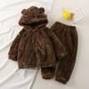 Baby Cute Wool Knit Toddler Pajama Loungewear Set