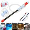 Portable Car Water Liquid Transfer Pump Hand Manual Gas Oil Siphon Hose Tool