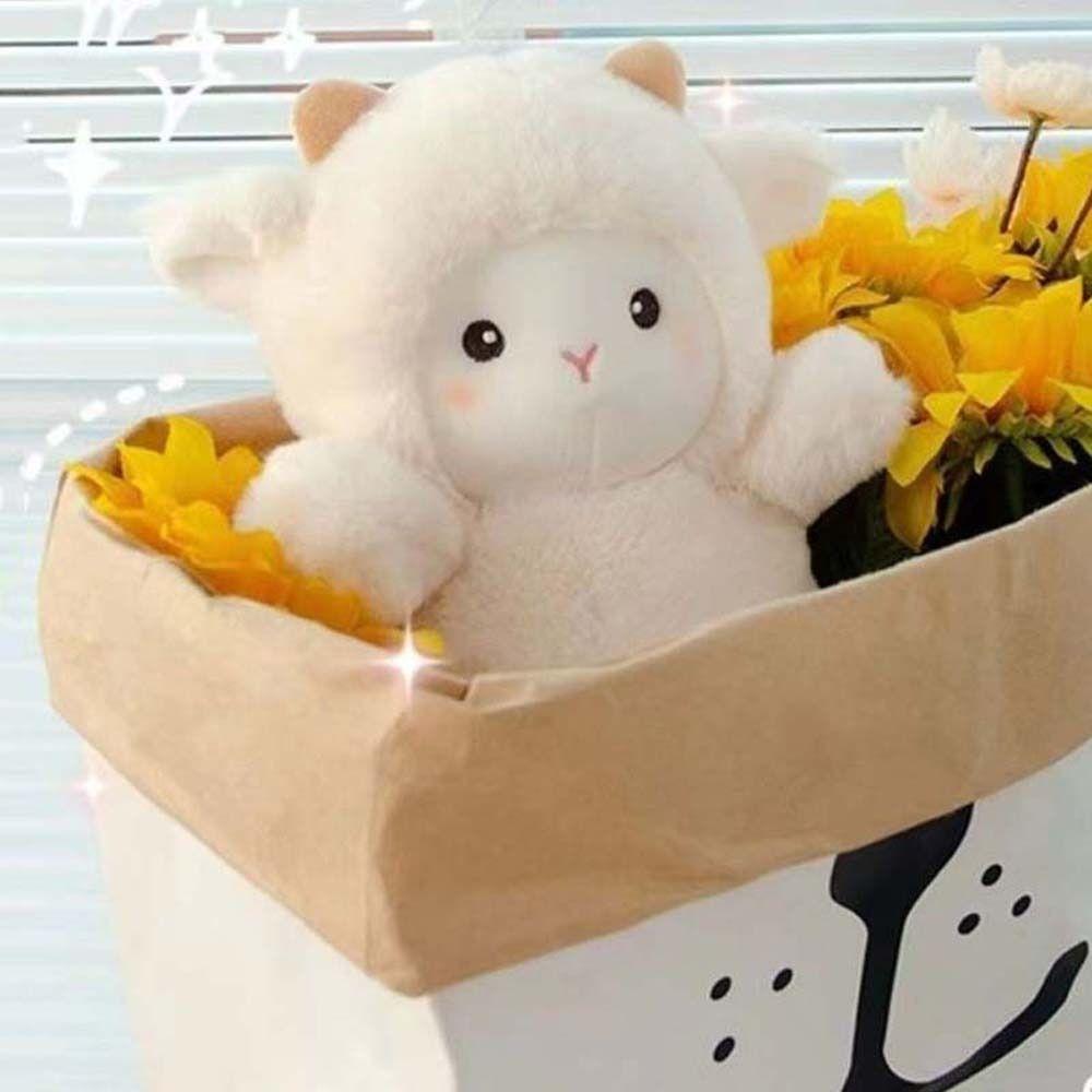 Toy Tabletop Ornaments Soft Plush Stuffed Animal Sheep Plush Doll Plush Pillow Lamb Plush Toy