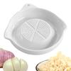 Grater Plate for Ginger Garlic Onion Cheese Lemon Hand Grinder Garlic Masher Portable Porcelain Carrot Grinding Kitchen Tool