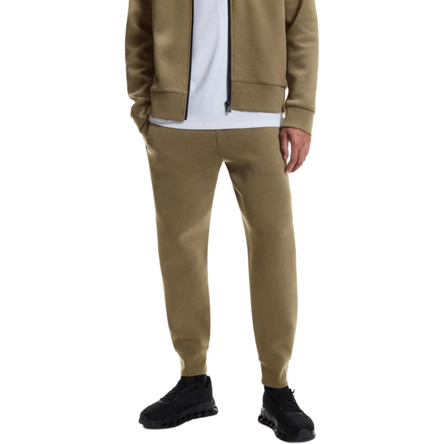 Мужские спортивные брюки Focus Tech, дышащие, отводящие влагу, средней посадки, с кулиской и манжетами, вязаные, мужские брюки 1MF30324506