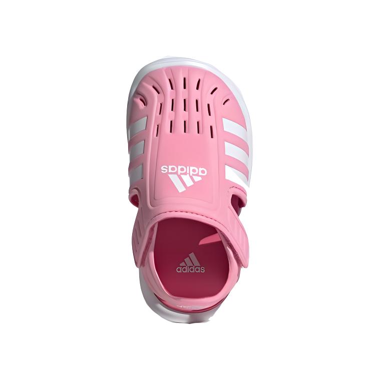 Adidas Water Sandal Comfortable Non-Slip Low-Top Walking Shoes Baby Shoes Pink White IE2604