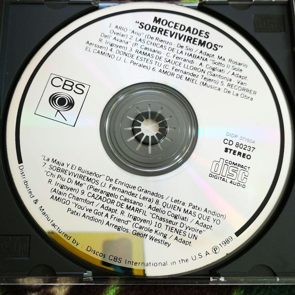 [USED] Mocedades Sobreviviremos CD Mocedades