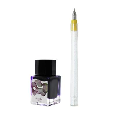 Sailor fountain pen Набор чернил Dip Pen с кистью и буквами - Dipton+hocoro - Leipfig/Scene 10-0251-702
