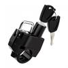 2pcs 22-25mm Anti-Theft Helmet Lock Heavy Duty Motorcycle Scooter ATV Includes 4 Keys D Circle Buckle Keychain